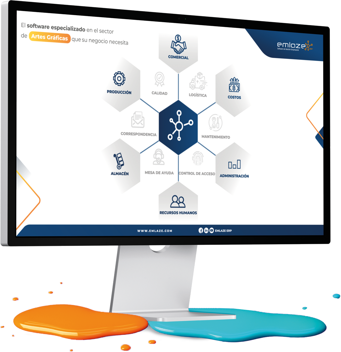 Software ERP en la nube Versión desktop